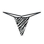 Lingerie Underwear Ladies Seamless Cotton Thin Belt Sexy Panties Leopard G-string Women Thong Briefs