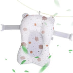 Baby Shower Bath Tub Pad Non-Slip Newborn Bathtub Mat Safety Nursing Foldable Support Comfort Body Cushion Mat Pillow Cartoon