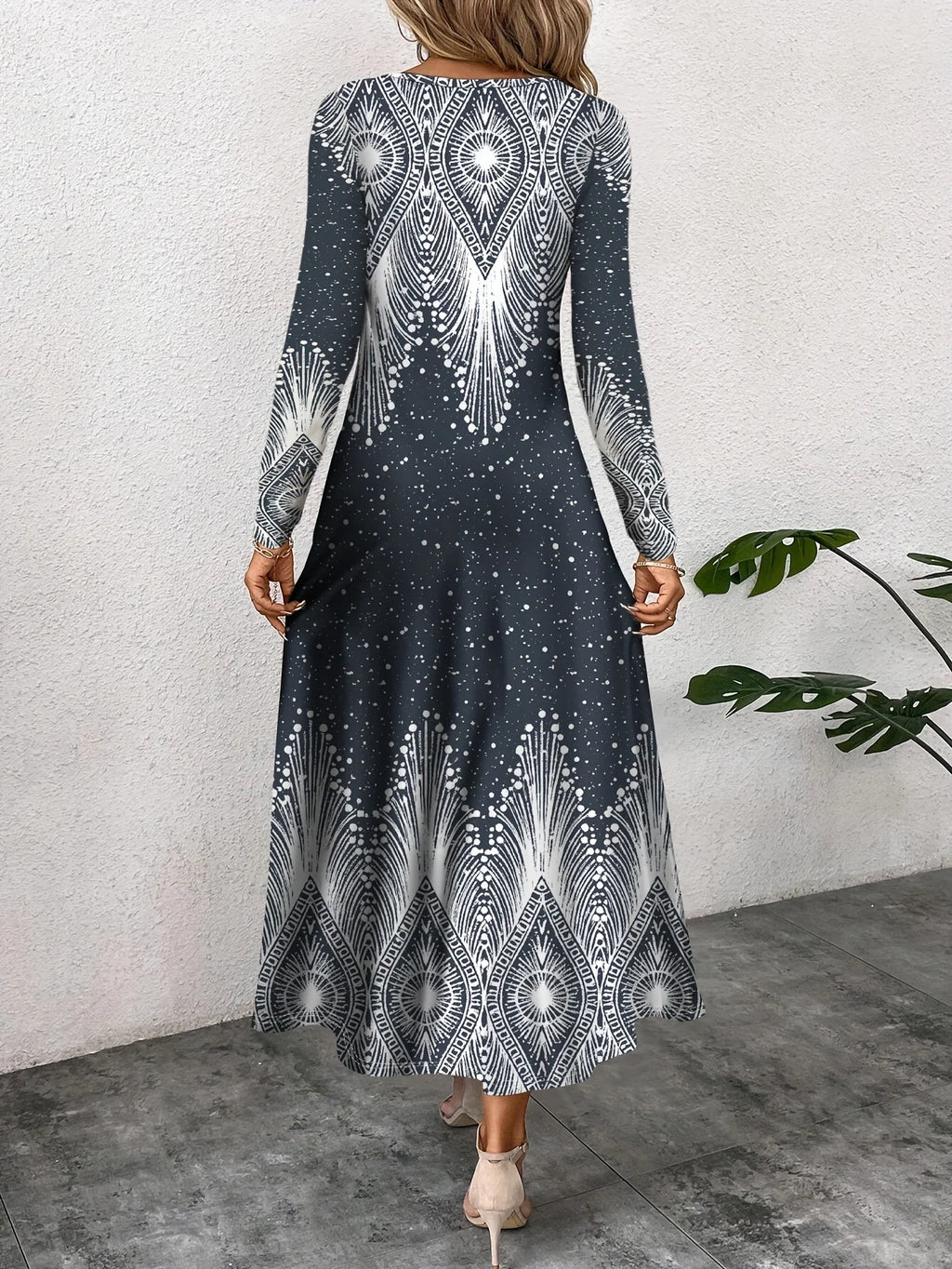 Fashion Elegant Women Dress Loose Casual Dress Women Dress New Temperament