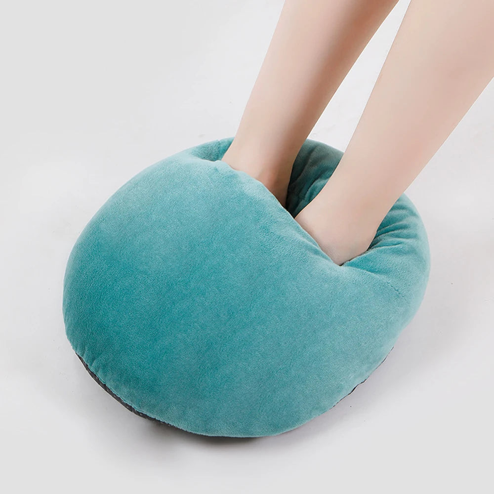 Foot Warmer USB Foot Heater Foot Thermal Heating Pad Electric Winter Hot Feet Heat Bag Portable Soft Plush Foot Warmer for Home