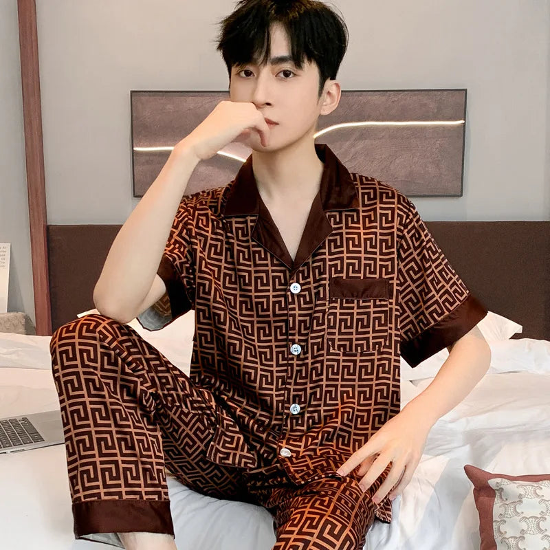 Pajamas Men Spring Summer