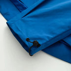 Fall 2025 Women's Casual Spor Loose Fit Stand Collar Long Sve Hooded Jaet Windbreaker Outerwear Polyester Fiber 00%