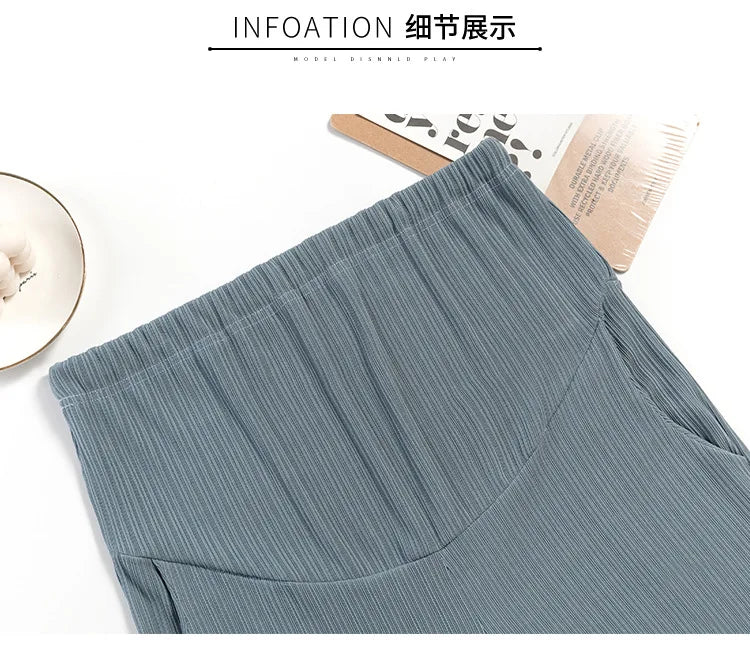 Maternity Clothings Thickened Belly Pants Clothes