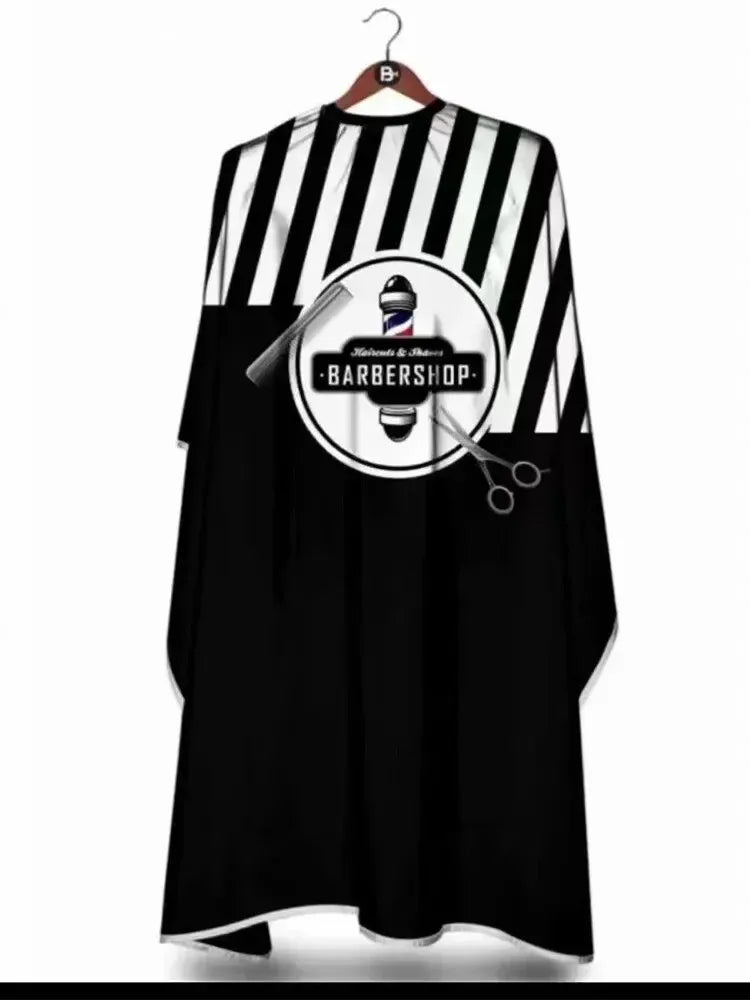 Professional Salon Hair Cutting Cape Barber Cape for Men/Women Adjustable Snap Button with Waterproof Hairdressing Salon Cloak