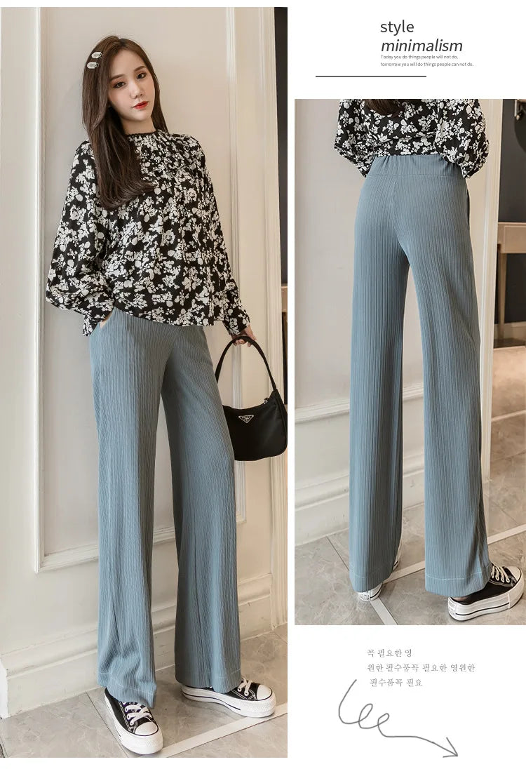 Maternity Clothings Thickened Belly Pants Clothes