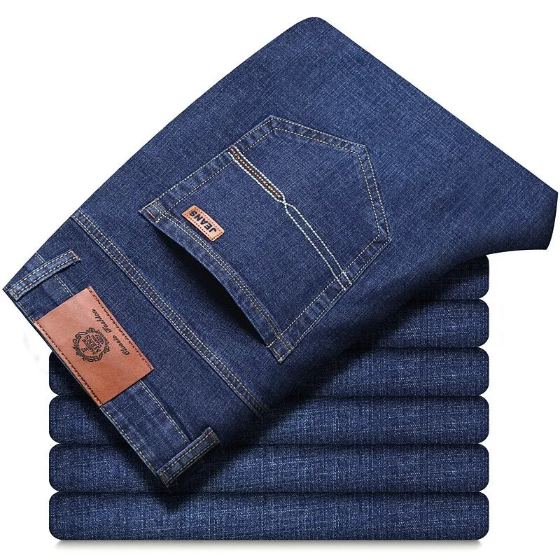 New Men Classic Jeans  Denim Overalls Mens Pants Size 32-38