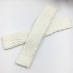 New Women Autumn And Winter Legwarmers Kapron Hemp Flowers Kneepad Leg Warmer Female Girls Pile Heap Socks Sports Safety
