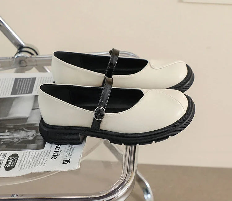 Shoes for Women Low Heel Elegant Round Toe Non Slip Woman Flats 2025 Trend On Popular Fashionable Offer Summer Vacation Shoe a
