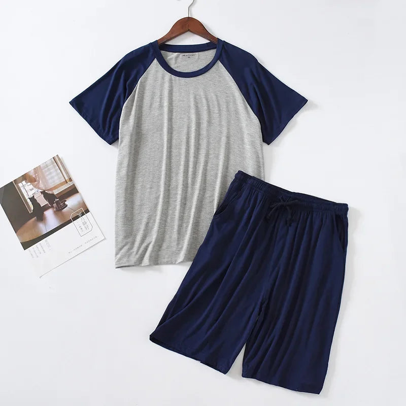 2025 Men's Summer Modal Pajama Sets