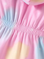 Children's Coat Girls Long Outerwear Winter Autumn Cotton Clothes Girls Pink Unicorn padded Coats Big Thicken Warm Child Jacket