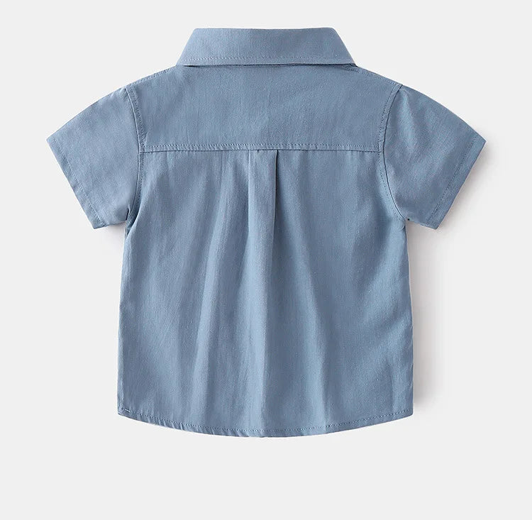 Boy Summer Casual Breathable Multi-color Shirt