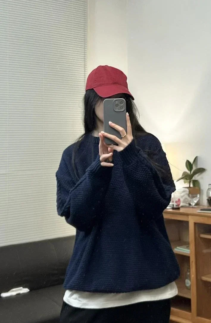 Man Clothes Red Coat Jacket Knitted Sweaters