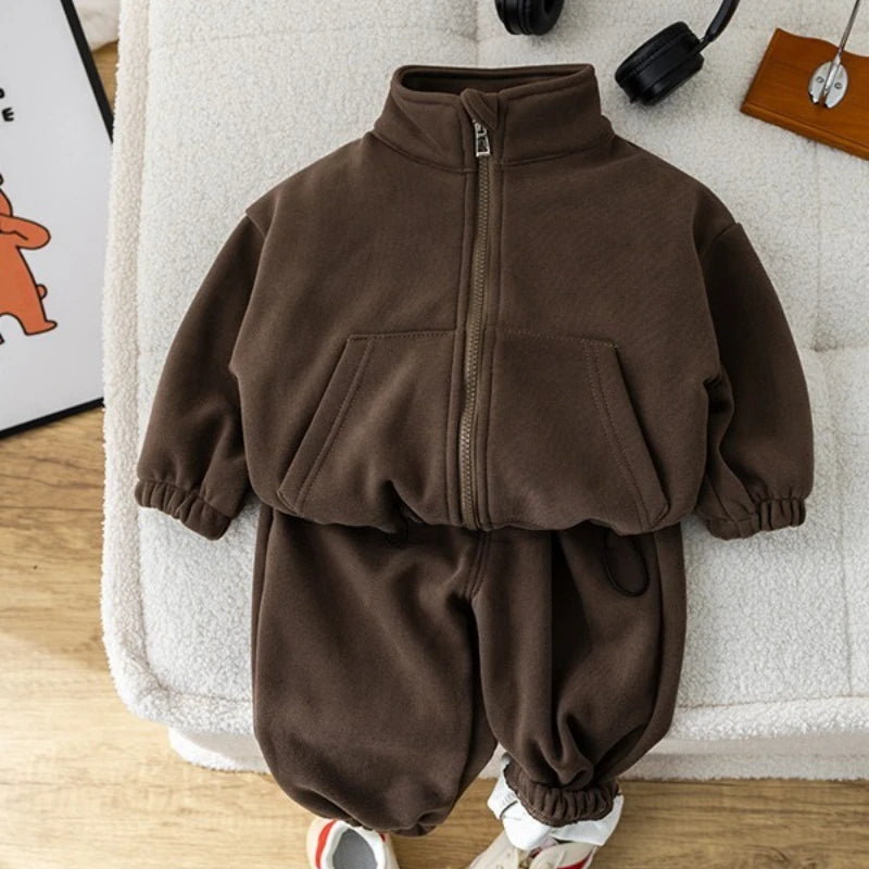 Children Baby Clothing Sets Winter Casual 2 PCS Child Sets Sport Suit for Girls Boys