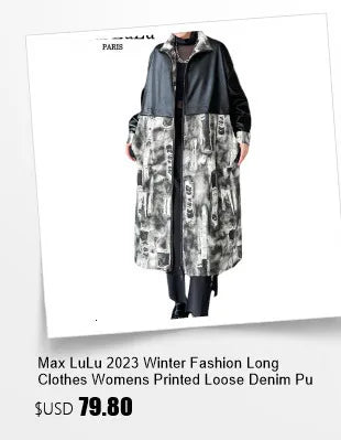 Amax LuluE Chinese 2025 Autumn Ladies Fashion Patchwork Faux Leather Jackets Womens Loose V Neck PU Coat Luxury Vintage Outwear