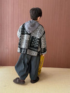 Childrens Coat 2025 Autumn Winter New Thick Windproof Korean Versatile Top Fashionable and Casual Daily Temperament Wear