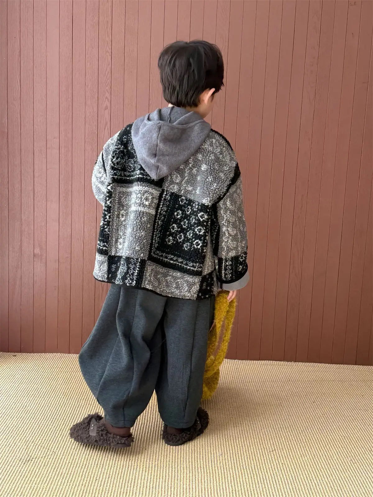 Childrens Coat 2025 Autumn Winter New Thick Windproof Korean Versatile Top Fashionable and Casual Daily Temperament Wear