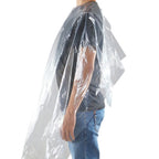 100pcs Waterproof Disposable Hair Salon Capes Washing Pads Shampoo Cape Hairdressing Shawl Barbershop Hair Salon Cape