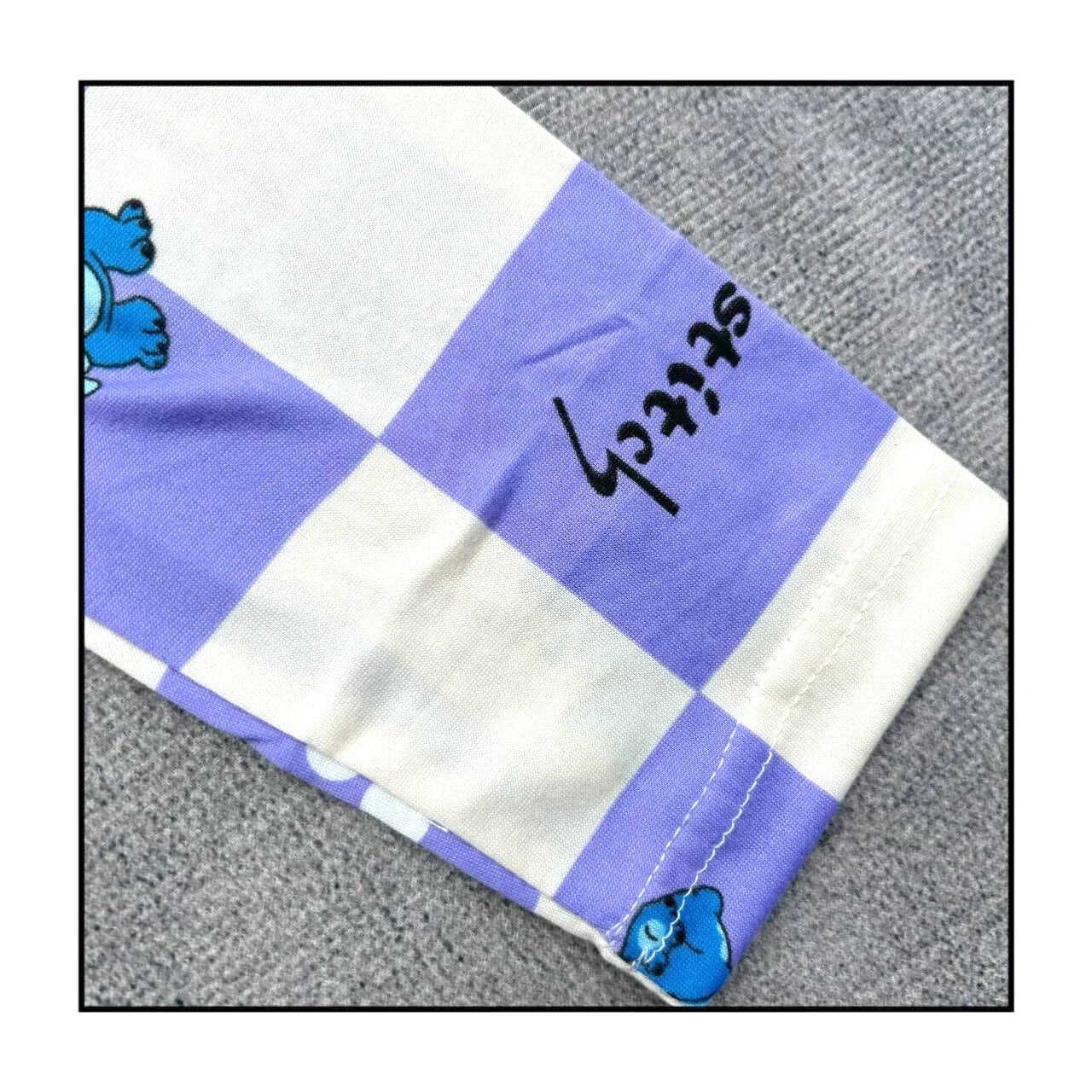 Spring Autumn Long sleeved Kid's suit mermaid cartoon Sleepwear girl clothing Pajama Kid's gift