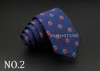 New Design Animal Tie For Men Polyester Woven Necktie Ladybug Dog Dinosaur Shark Jacquard Fashion Party Wedding Gravata Ties
