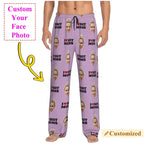 I Love Hot Moms Custom Pajama Pants