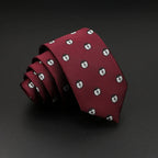 New Design Animal Tie For Men Polyester Woven Necktie Ladybug Dog Dinosaur Shark Jacquard Fashion Party Wedding Gravata Ties