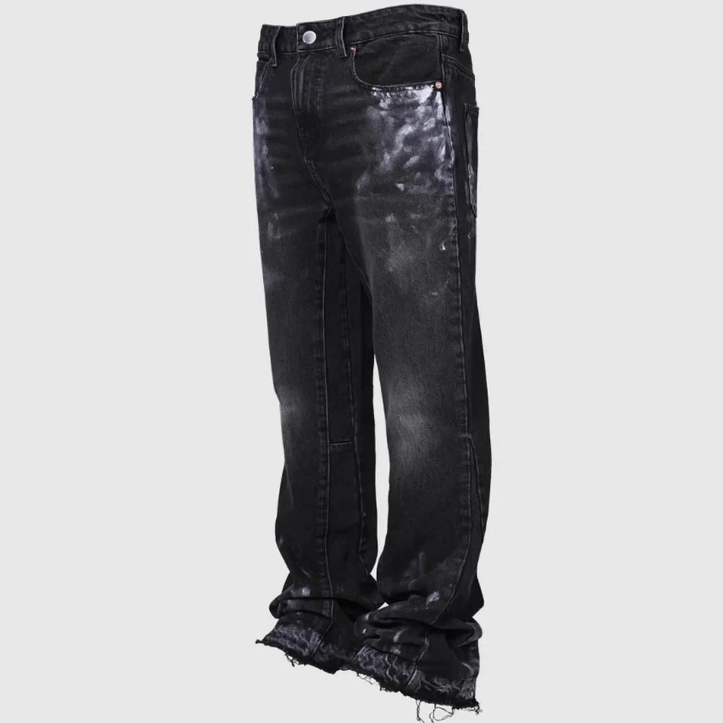 Jeans Men Denim Pant Vintage Straight Pants