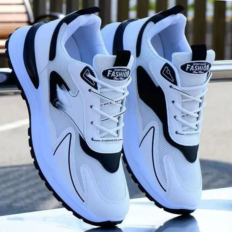 Mens Sneakers 2024 Autumn New Brand Design Comfortable Soft Soled Men Running Shoes