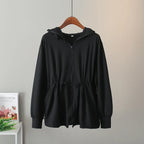 UV Protection Thin Breathable Sun-Proof  Cycling Coat Ice Silk Sunscreen Hoodies Long Sleeve Summer Ice Silk Sunscreen Clothing