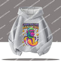 Boy's sports shirt -interesting Italian brain rot Tung Tungtung Sahur children's hooded shirt                h cartoon print-fall/winter top