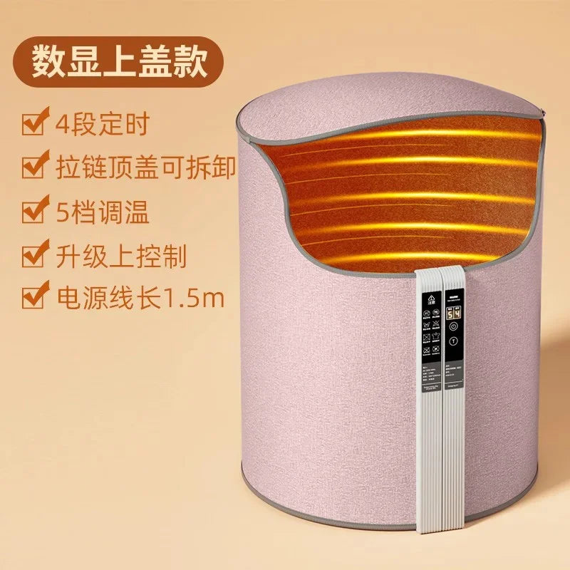 220V Electric Foot Warmer Under Desk Heating Pad for Office Winter Warmth Leg Heating Blanket DAB