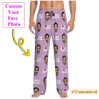 I Love Hot Moms Custom Pajama Pants