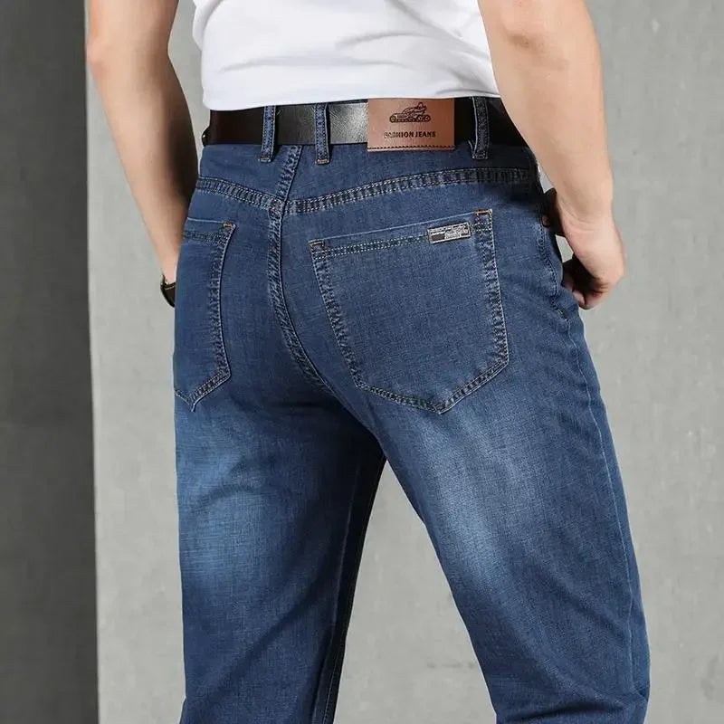 Jeans for Men Work Wear Male Cowboy Pants