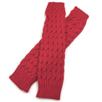 New Women Autumn And Winter Legwarmers Kapron Hemp Flowers Kneepad Leg Warmer Female Girls Pile Heap Socks Sports Safety