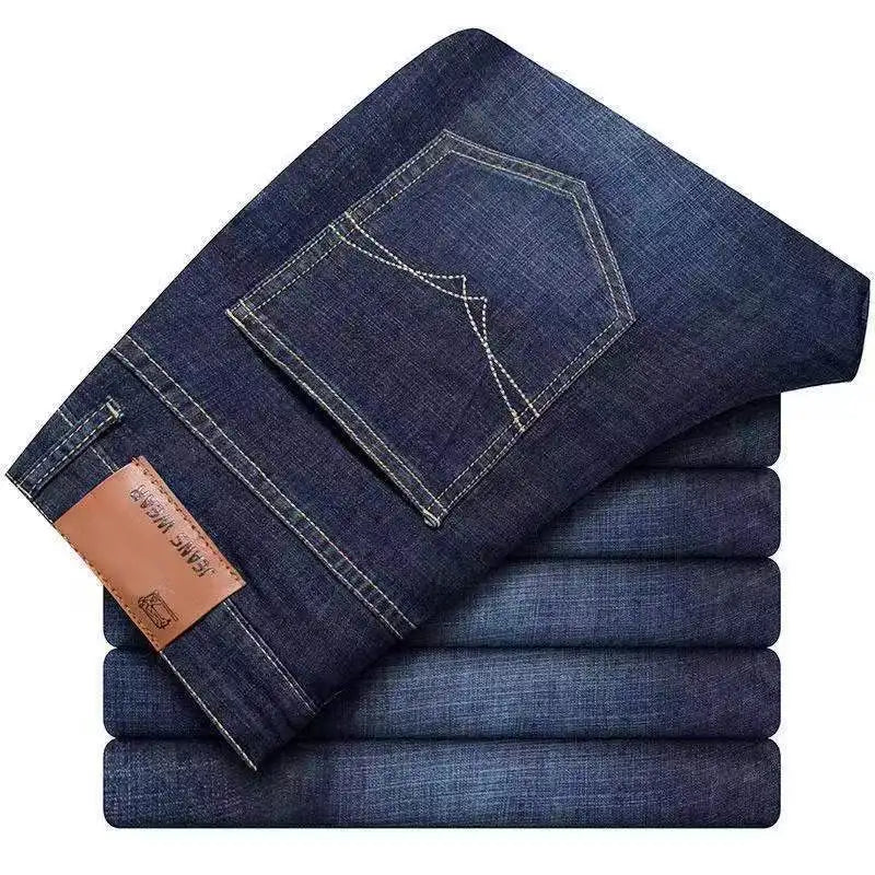 JEAN New Business Men's Jeans Casual Straight Stretch