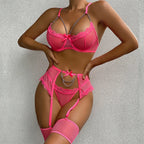 Lingerie Underwear Bras Sets Lace Garter Lingerie