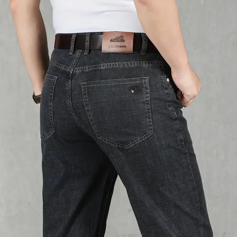 Jeans for Men Work Wear Male Cowboy Pants