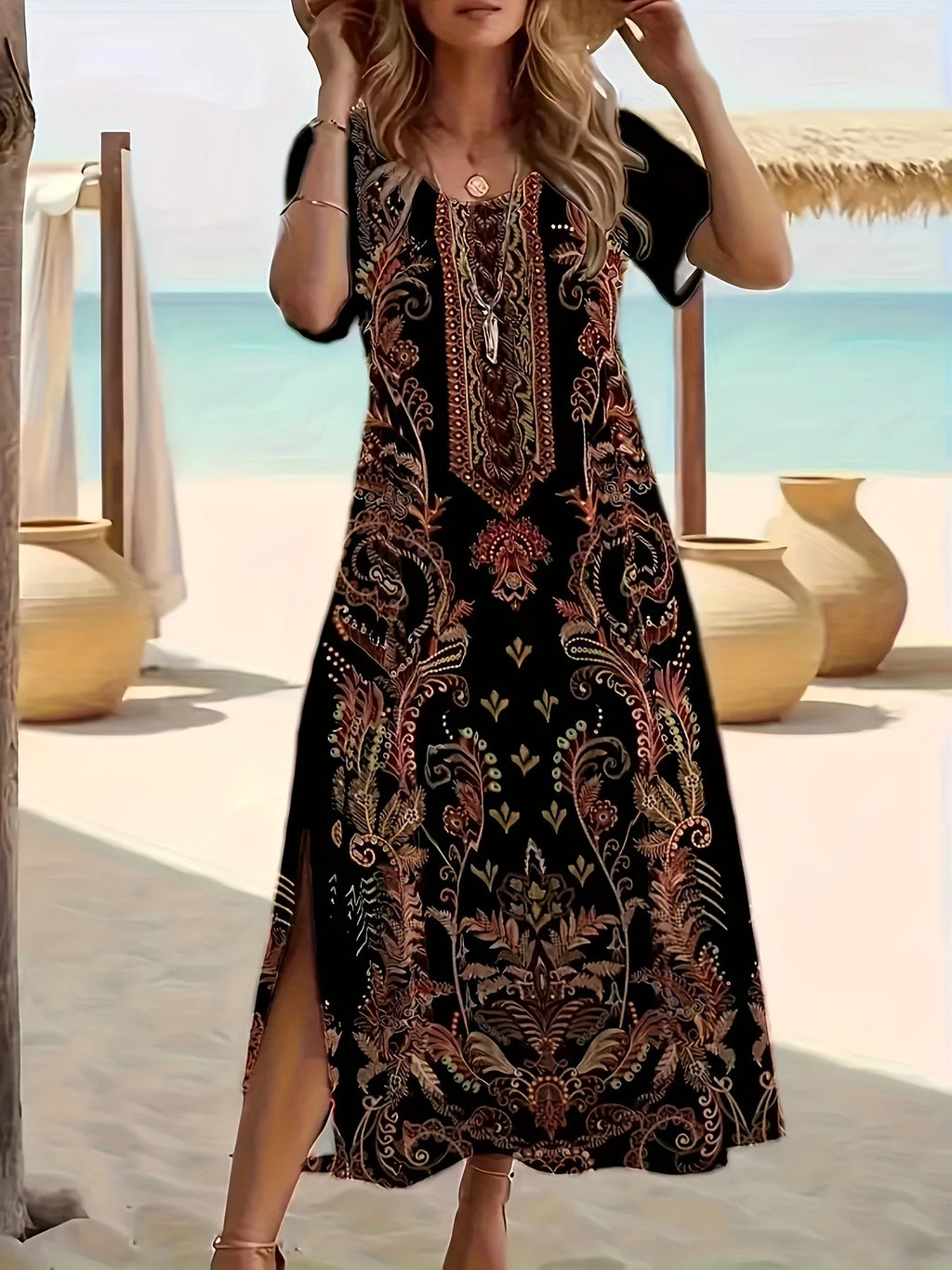 Fashion Elegant Women Dress Loose Casual Dress Women Dress New Temperament