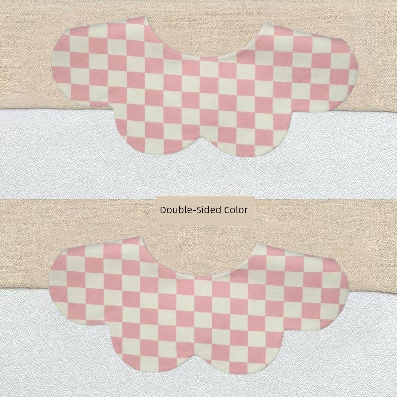 [2] Baby double-sided saliva towel ins K-style New arrival baby cotton bib Easiest for match double-sided saliva pocket bib