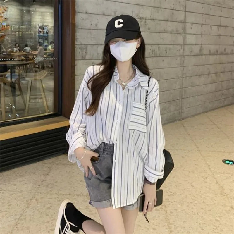 Striped Shirts & Blouses