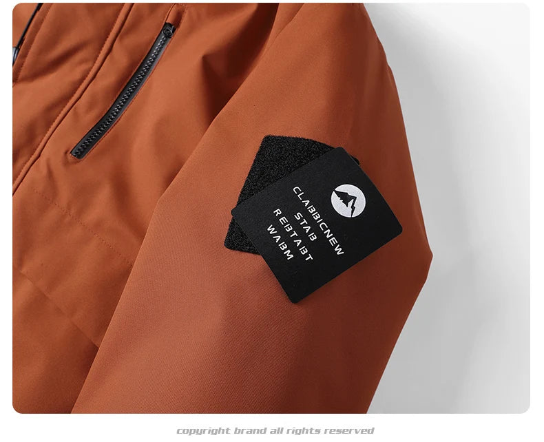 Men's Hiking Jacket  Mountain Climbing Coat