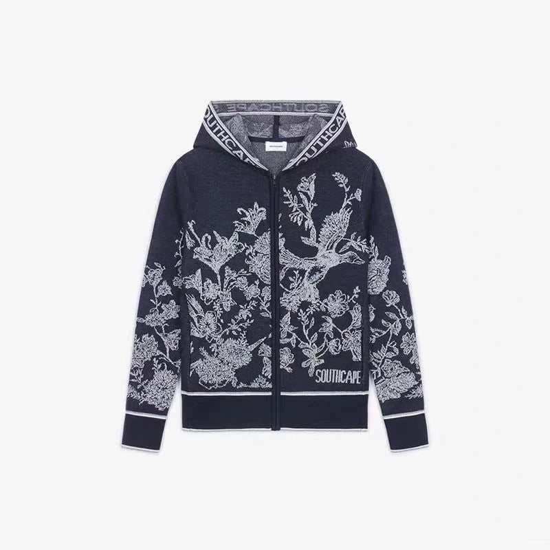 Women's Golf Jacket: Stylish, Versatile, Flattering, Youthful, Skin-Friendly Long-Sleeve Knit Cardigan