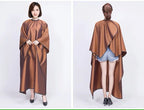 Custom Logo Water Repellent Adjustable Metal Button Hair Salon Work Hair Salon Hair Dressing Capes