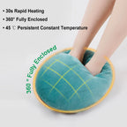 Foot Warmer USB Foot Heater Foot Thermal Heating Pad Electric Winter Hot Feet Heat Bag Portable Soft Plush Foot Warmer for Home