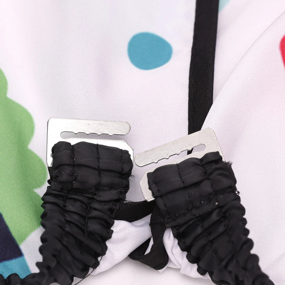 Salon Kids Hairdressing Cape Hairdresser Cartoon Pattern Haircut Styling Gown Barber Shop Household Child Hair Cut Cape Apron