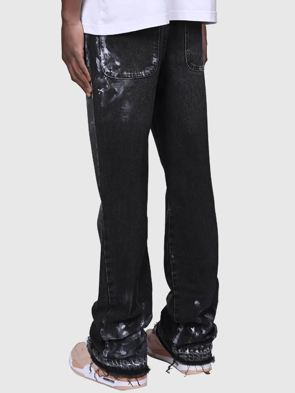 Jeans Men Denim Pant Vintage Straight Pants
