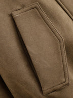 Women's Jackets 2025 Autumn Winter New Fashion Long Sleeves Double-Breasted Hooded Jacket Female High Street Elegant New Coats