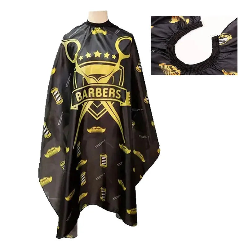 Professional Salon Hair Cutting Cape Barber Cape for Men/Women Adjustable Snap Button with Waterproof Hairdressing Salon Cloak