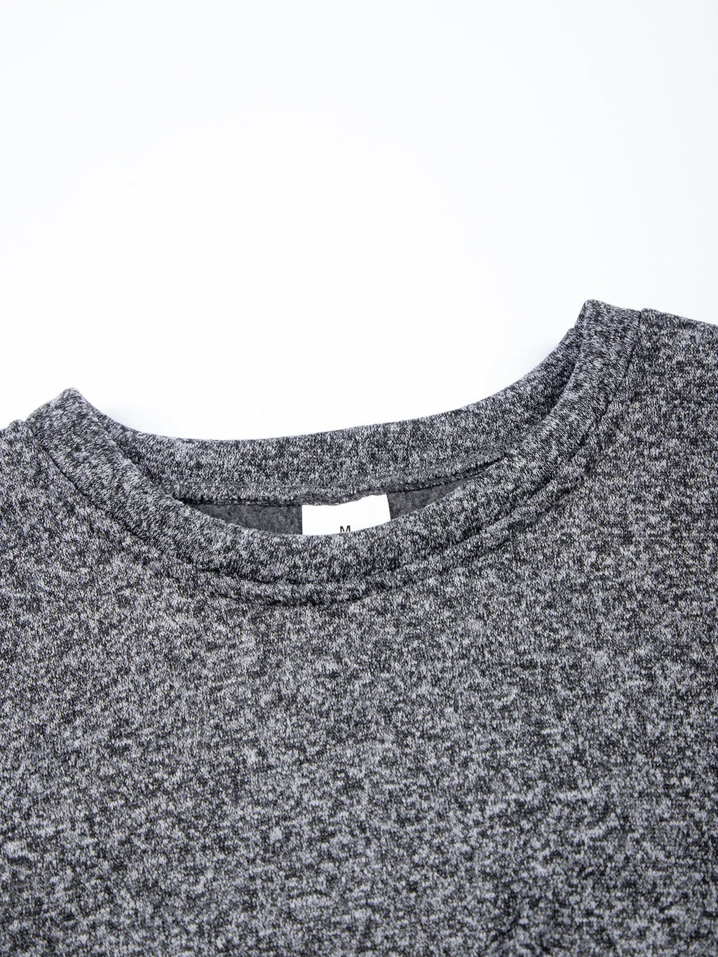 New Men's Sweater Spring Autumn Round Neck Long Sleeve Pullover Casual Sports Sweatshirt High Quality Solid Color Fleece Coat