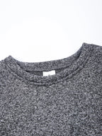New Men's Sweater Spring Autumn Round Neck Long Sleeve Pullover Casual Sports Sweatshirt High Quality Solid Color Fleece Coat