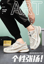 Men's Shoes Fashion Outdoor Casual Shoe Lace Up Platform Sneakers Comfort Running Shoes for Men Training Shoes Tenis Masculino